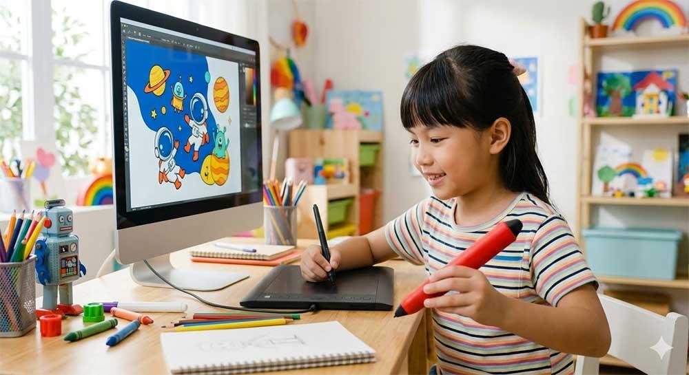 Thiết kế đồ họa nhí