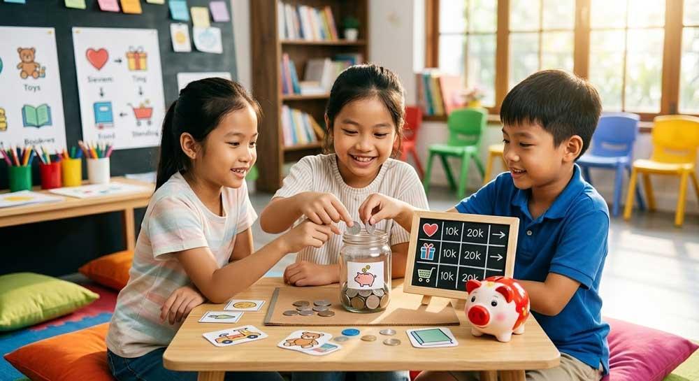 Quản lý tài chính cho trẻ