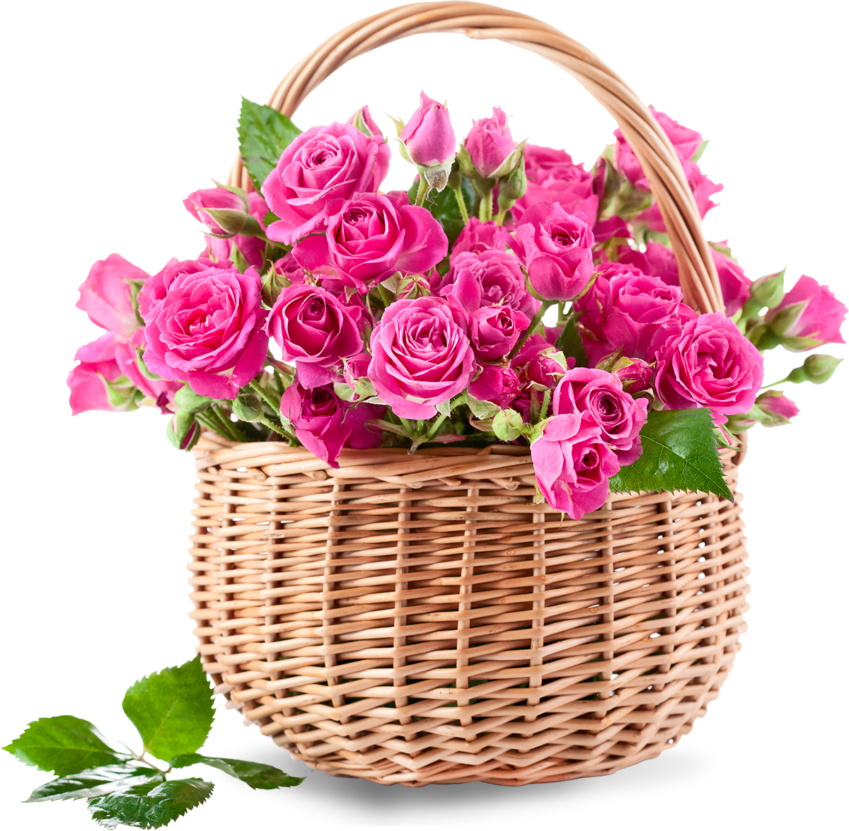 Giỏ hoa hồng