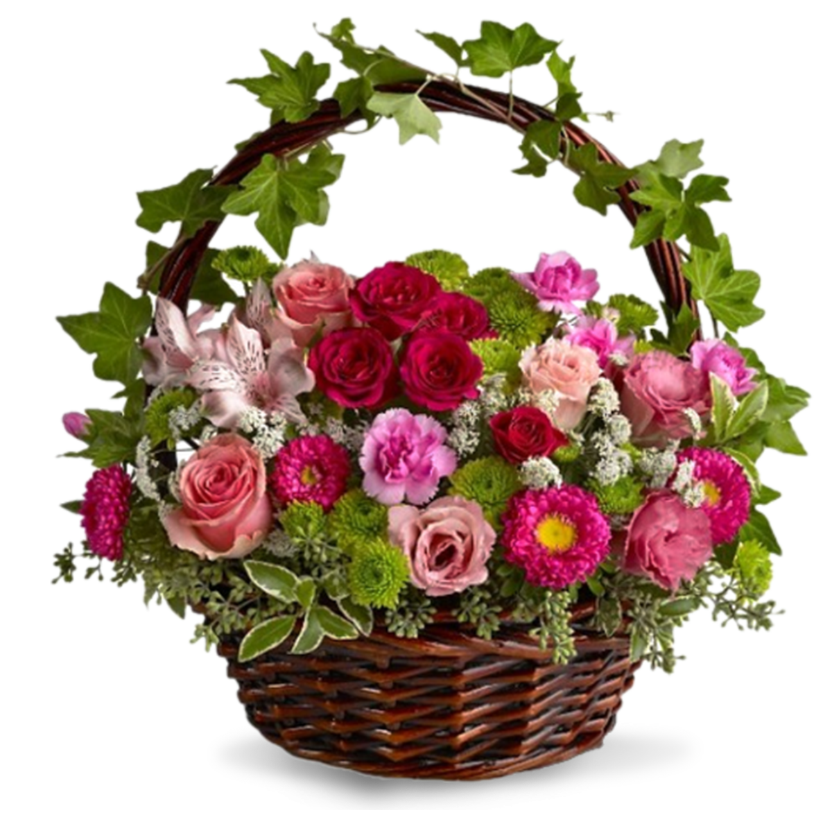 Giỏ hoa tươi nghệ thuật