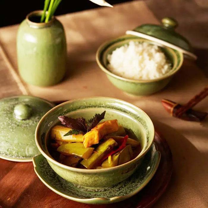 Cà om chuối đậu