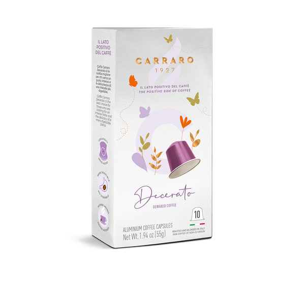 Cà phê viên nén Carraro Cà phê capsule Carraro Decerato