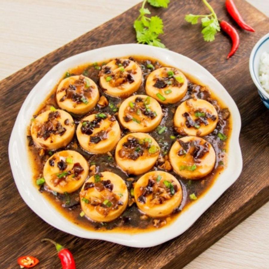 Đậu non sốt nấm