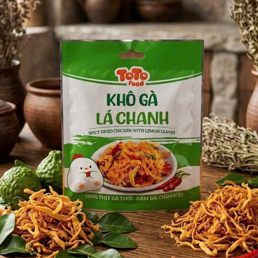 Khô gà lá chanh