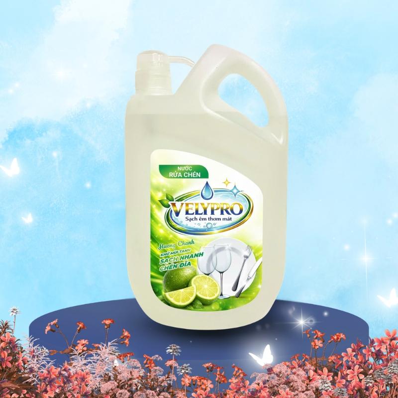 Nước rửa chén VelyPro (loại can)