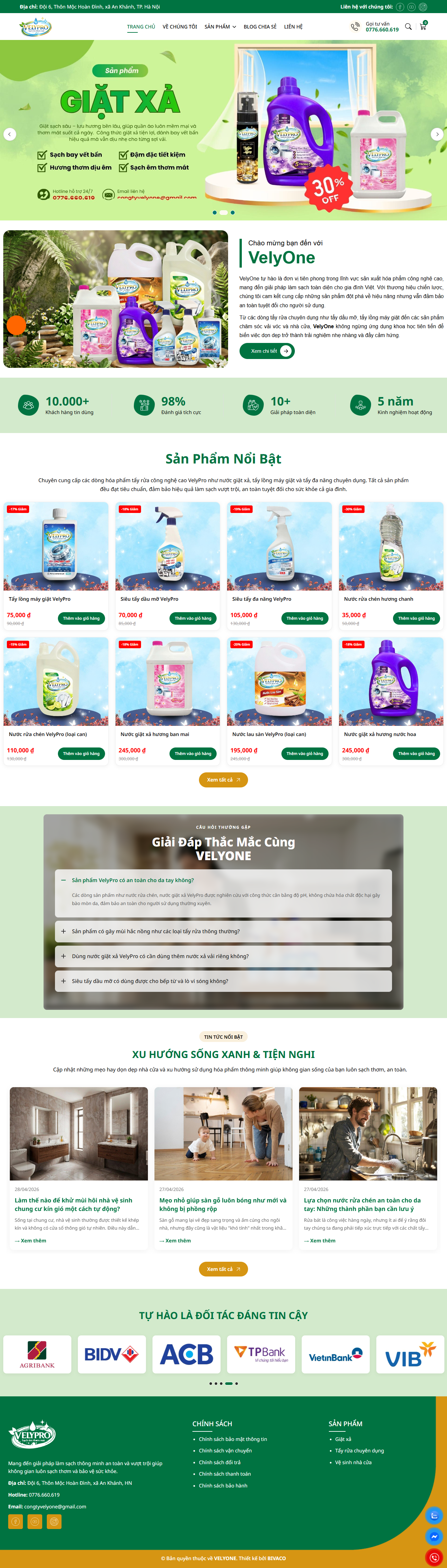 Website Thương mại điện tử - BVC 43