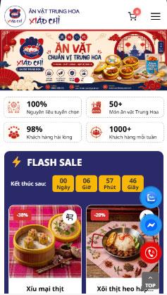 Website Ẩm thực - BVC 42