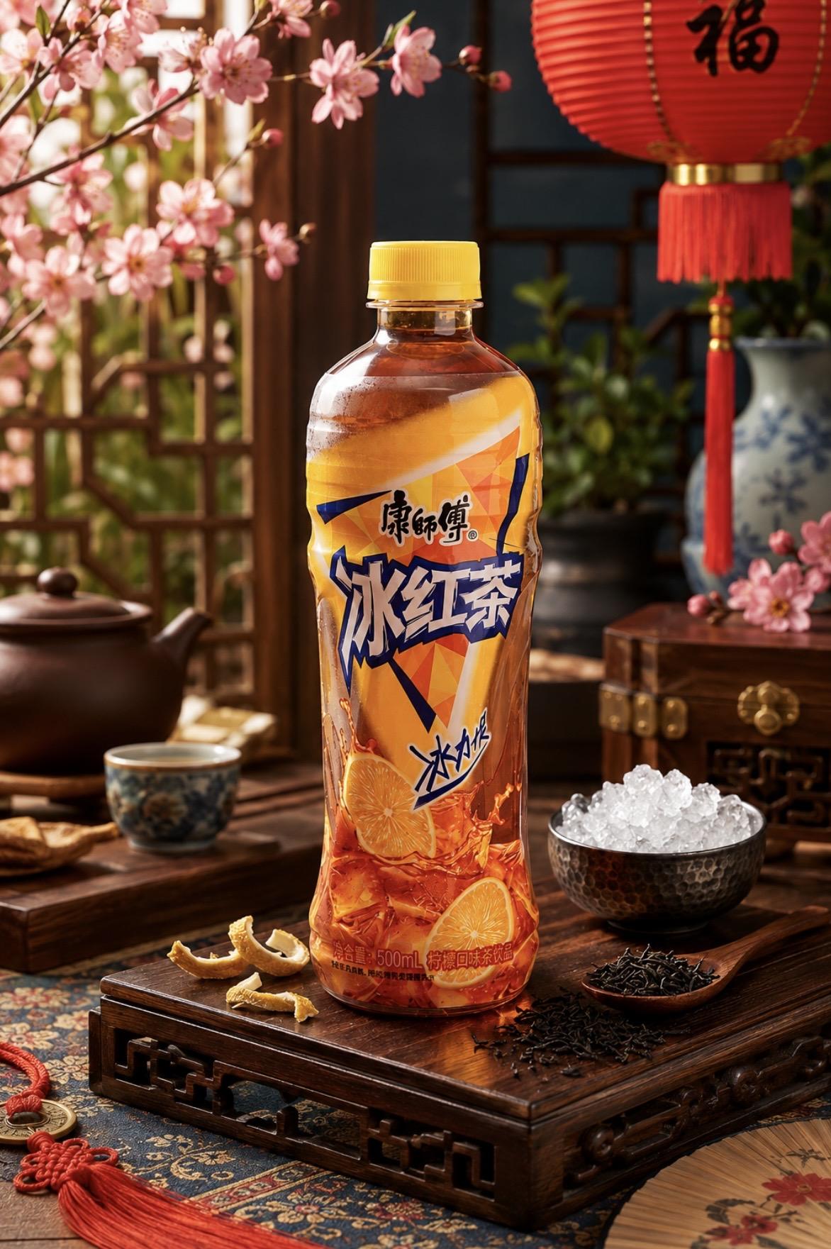 Trà đen chanh sả
