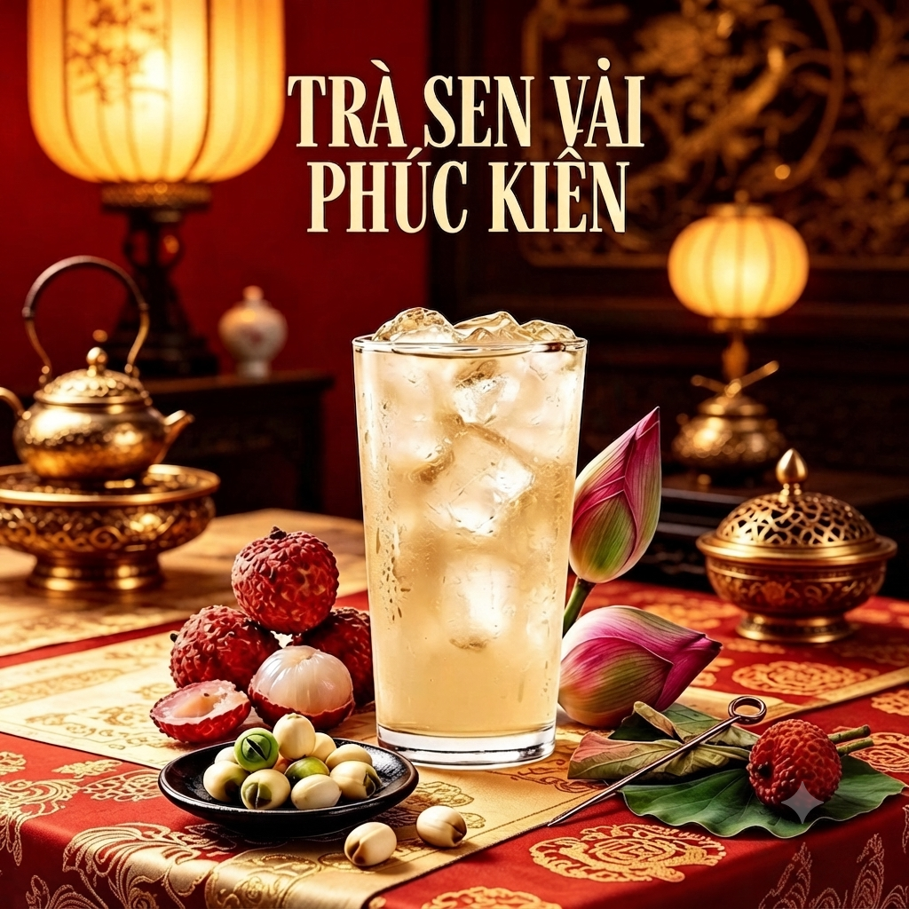Trà sen vải Phúc Kiến