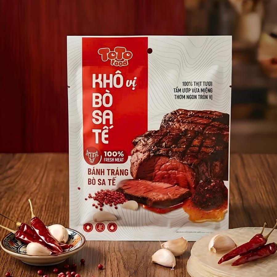 Bánh tráng bò sa tế