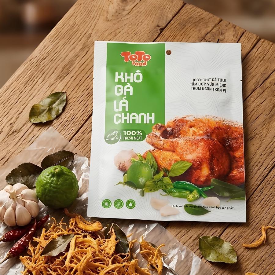 Khô gà lá chanh