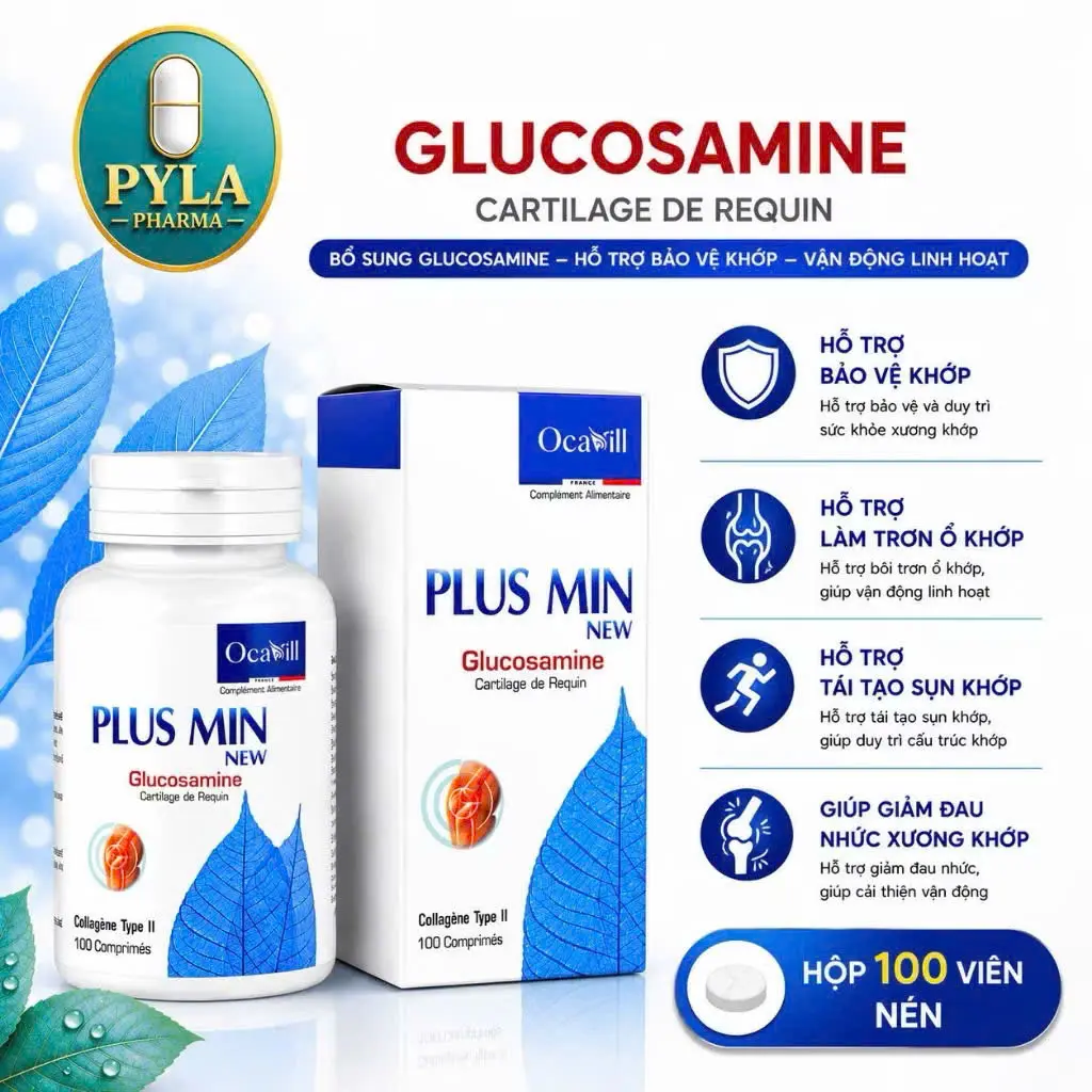 Viên Bổ Khớp Glucosamine Plus Min New – Nhập Khẩu Pháp