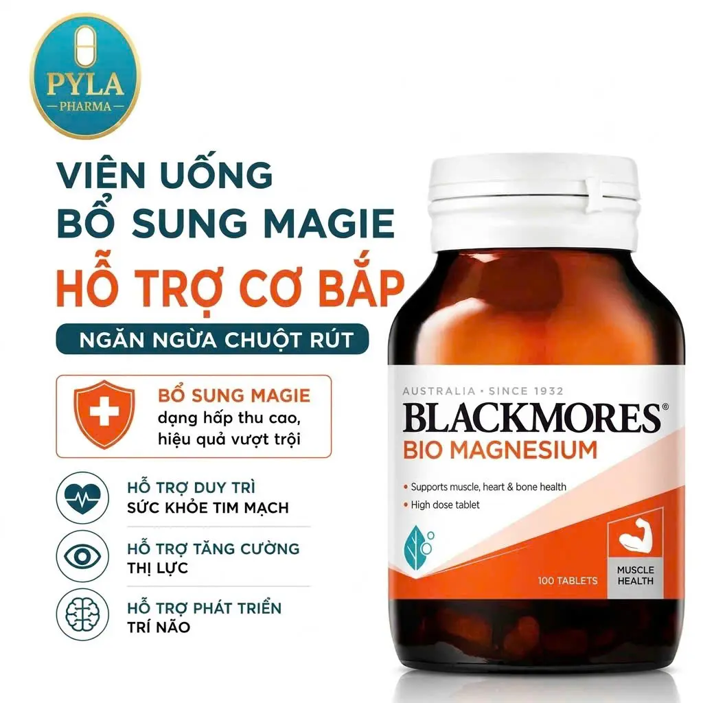 Viên Uống Bổ Sung Magie -  Nhập Khẩu Úc