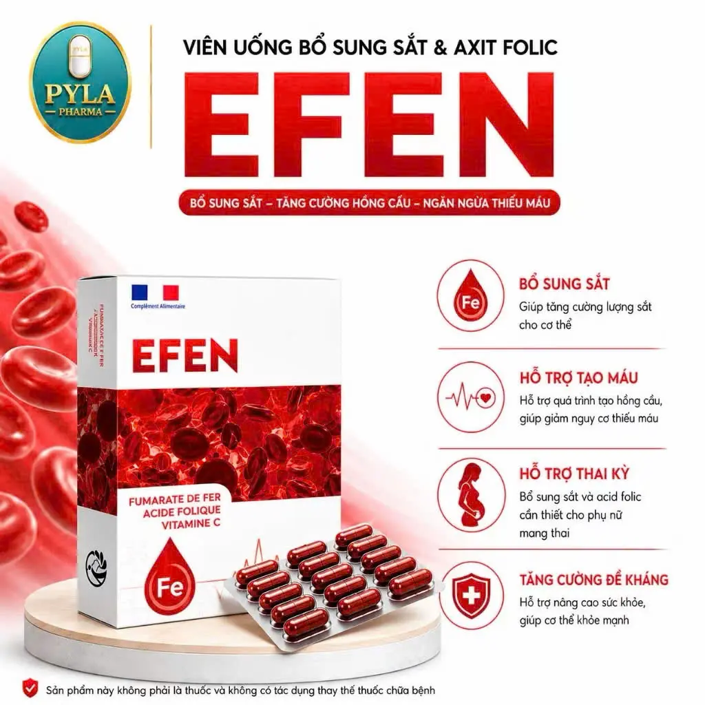 Viên Bổ Máu Efen - Nhập Khẩu Pháp