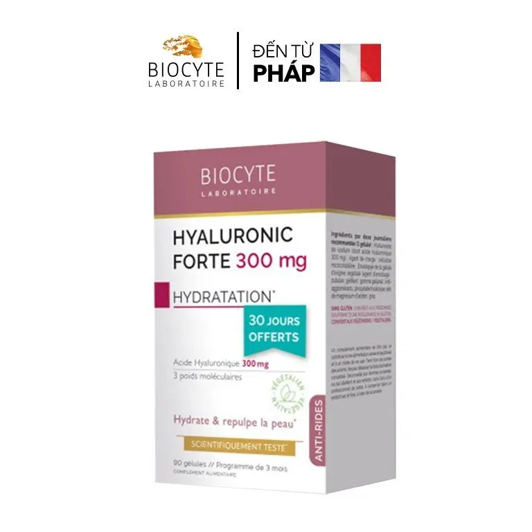 Viên Bổ Sung Acid Hyaluronic - Nhập Khẩu Pháp