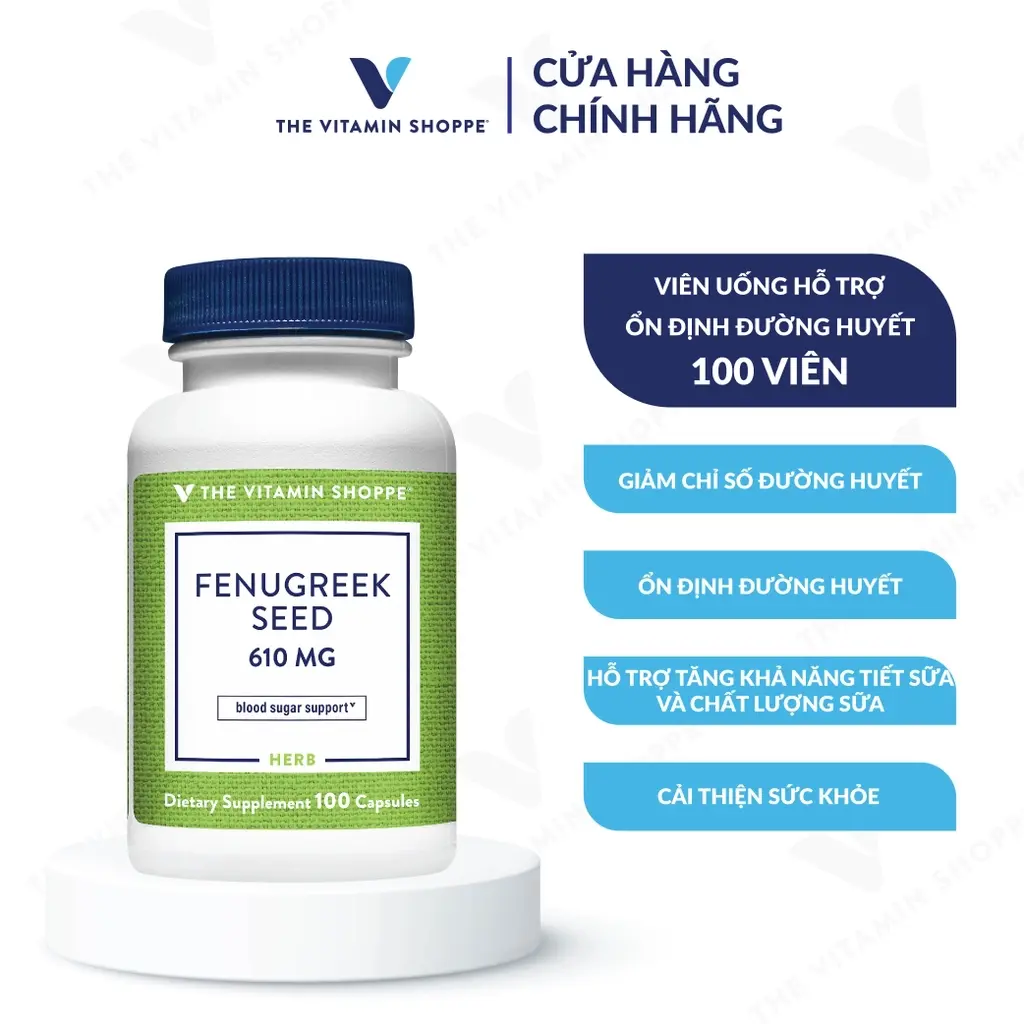 Viên Uống Hỗ Trợ Ổn Định Đường Huyết  - Nhập Khẩu Mỹ