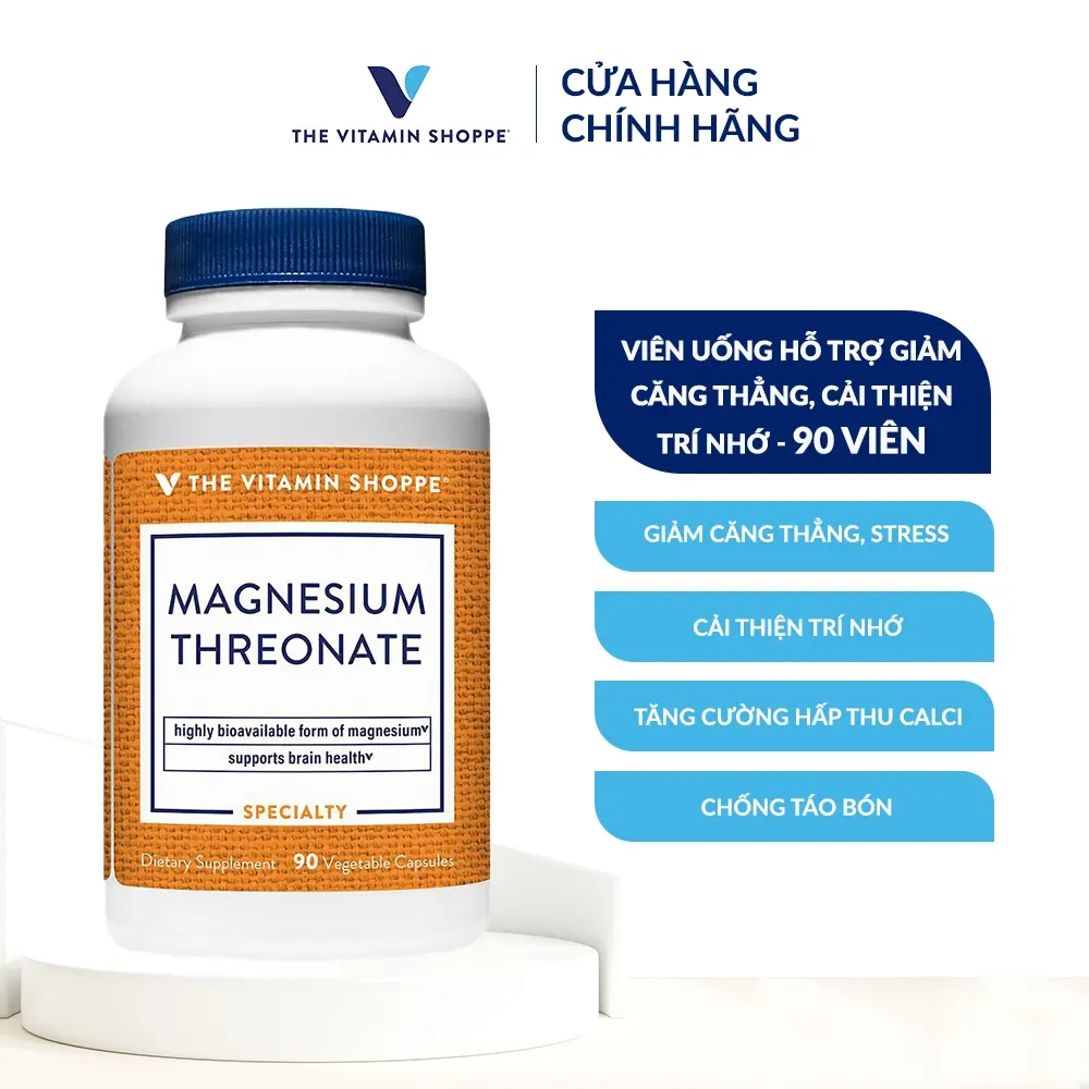 Viên Uống Hỗ Trợ Giảm Căng Thẳng , Cải Thiện Trí Nhớ