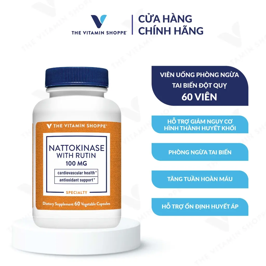Viên Uống Phòng Ngừa Tai Biến Đột Quỵ - Nhập Khẩu Mỹ
