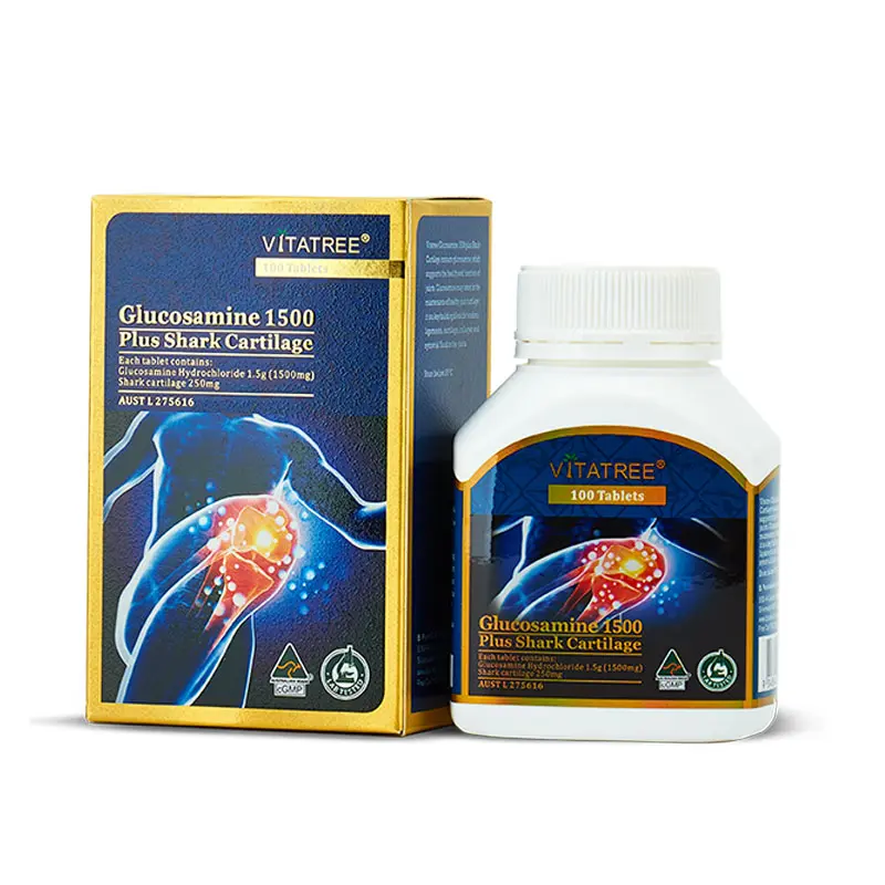 Viên uống Vitatree Glucosamine 1500 Plus Shark Cartilage