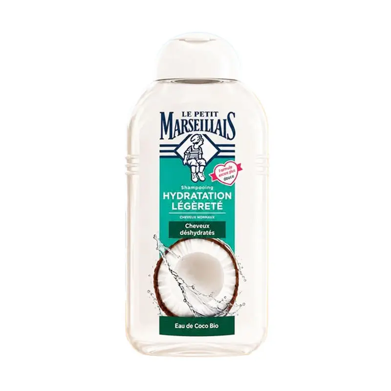 Dầu gội Pháp Le Petit Marseillais cấp ẩm chuyên sâu dừa hữu cơ