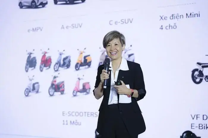 Chân dung nữ chủ tịch mới của công ty quản lý mảng sản xuất xe VinFast