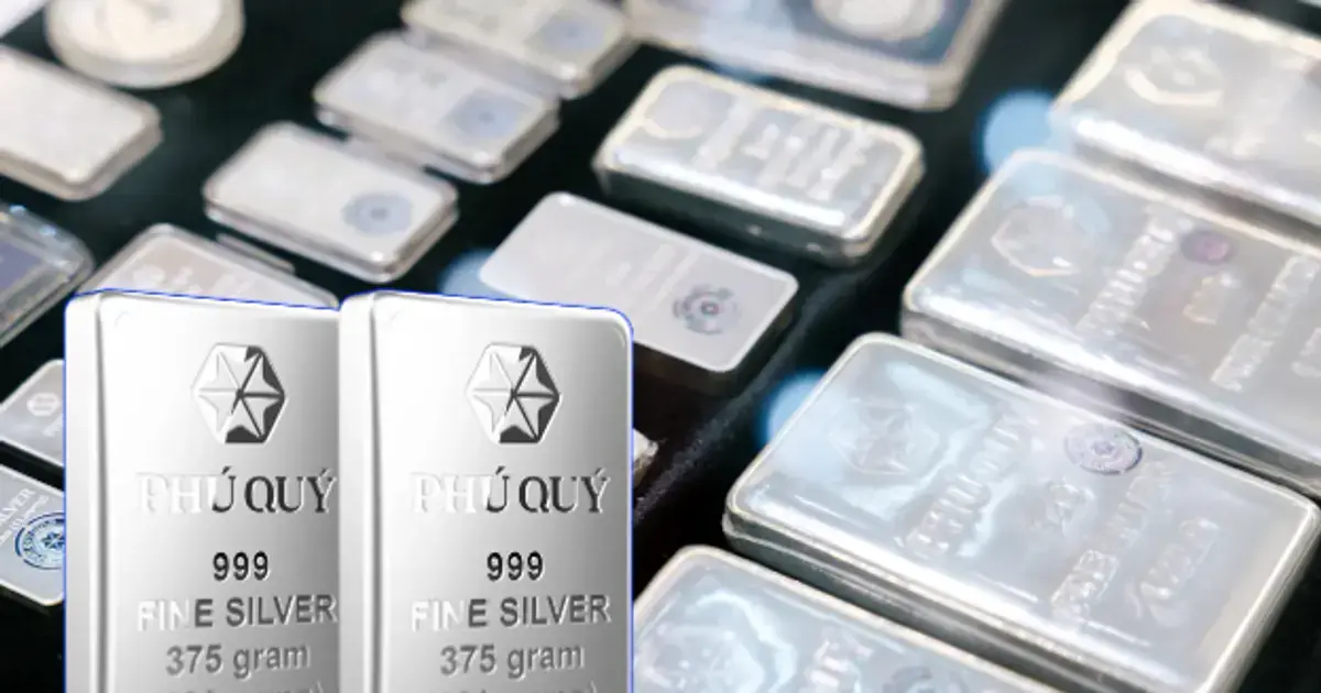 Giá bạc hôm nay 12/6: Bạc Phú Quý tăng trở lại