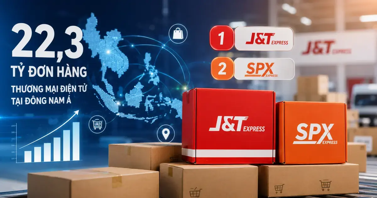 Logistics thương mại điện tử Đông Nam Á tăng trưởng 130% sau 3 năm