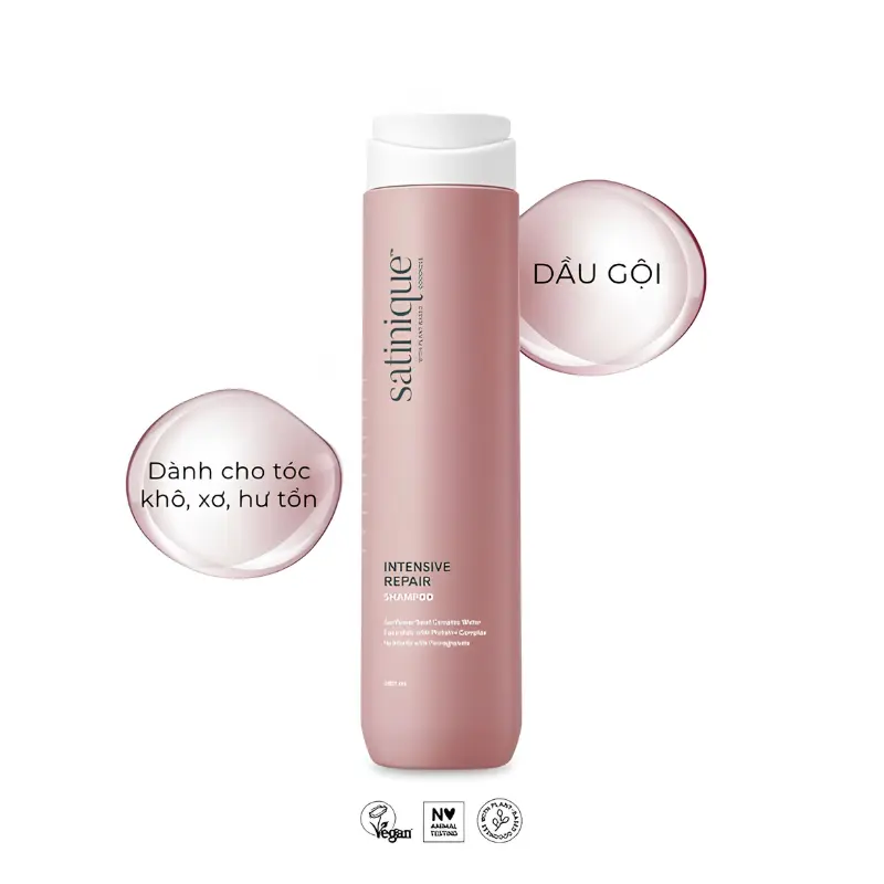Dầu gội phục hồi hư tổn satinique Intensive Repair Shampoo