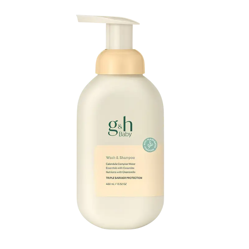 Sữa tắm gội cho trẻ sơ sinh và trẻ nhỏ G&H Baby Wash and Shampoo 400ml