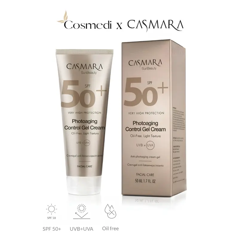 Kem chống nắng chống lão hóa Casmara Photo-Aging Control Gel Cream SPF 50+ 50ml