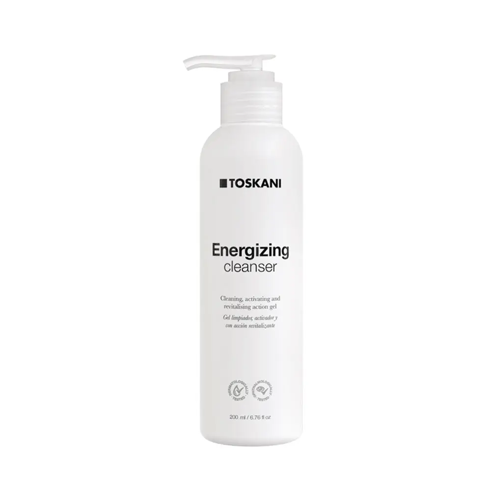 Sữa rửa mặt sạch sâu và phục hồi da Toskani Energizing Cleanser Gel 200ml
