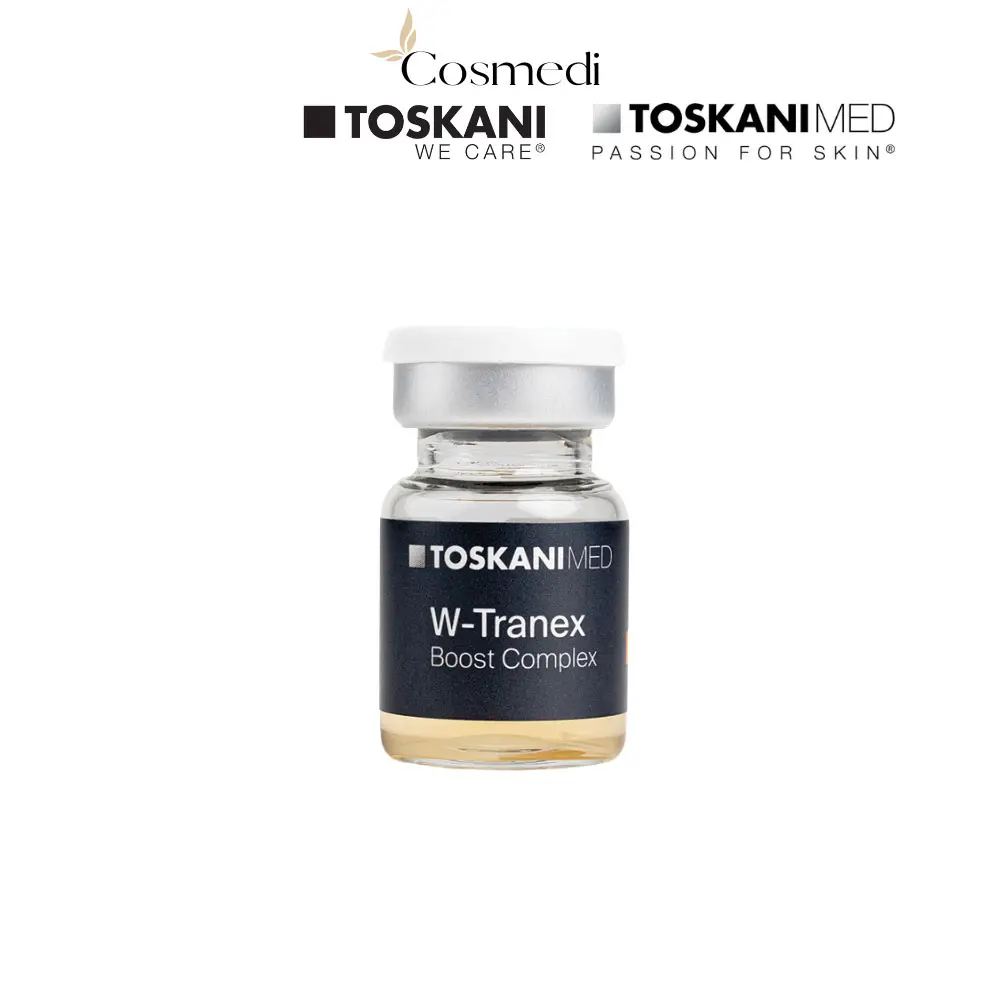 Boost Complex dưỡng trắng mờ nám Toskani Wtranex 3ml x 5 vials