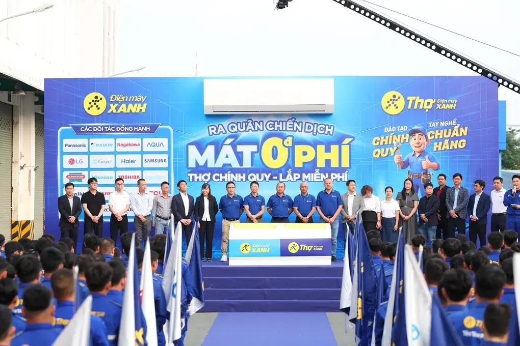Điện m&aacute;y Xanh chuẩn h&oacute;a đội ngũ thợ lắp đặt ch&iacute;nh - 1