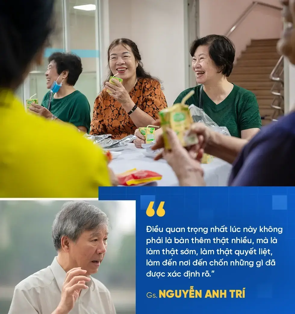 GS.AHLĐ Nguyễn Anh Trí: Đất nước văn minh là khi nhân dân được chăm sóc tốt - 19 GS.AHLĐ Nguyễn Anh Trí: Đất nước văn minh là khi nhân dân được chăm sóc tốt - 19