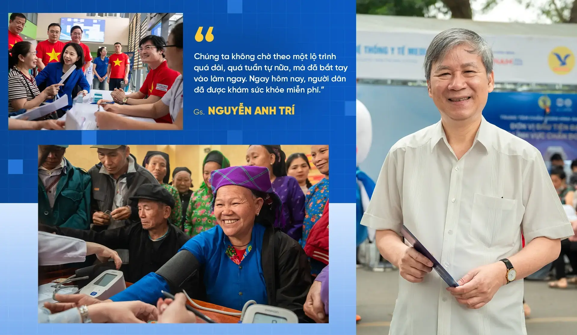 GS.AHLĐ Nguyễn Anh Trí: Đất nước văn minh là khi nhân dân được chăm sóc tốt - 11 GS.AHLĐ Nguyễn Anh Trí: Đất nước văn minh là khi nhân dân được chăm sóc tốt - 11