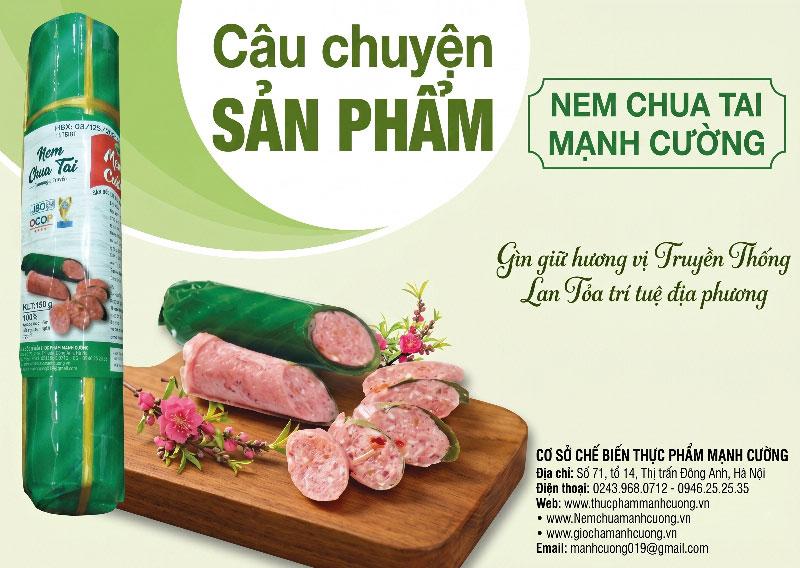 Câu chuyện nem chua tai Mạnh Cường